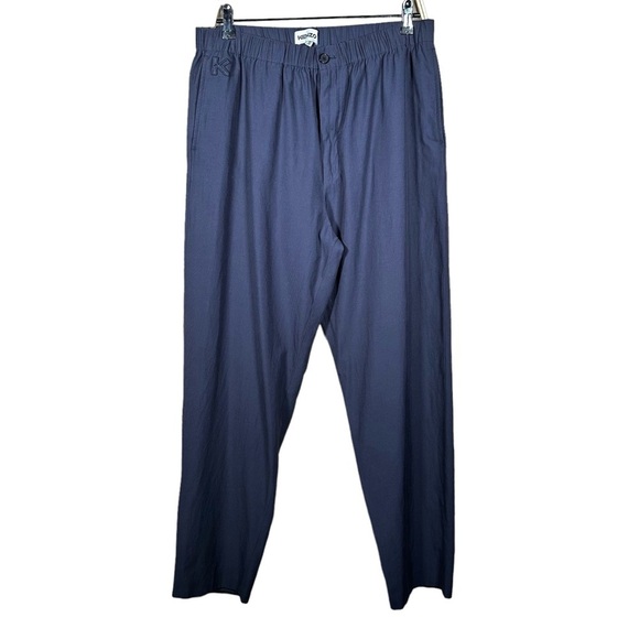 KENZO Embroidered Logo Straight Leg Pants - Picture 4 of 12